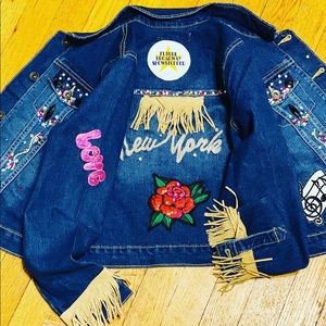 Custom jean jackets. One of a kind